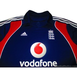 2008-09 England Cricket Adidas ODI Jersey